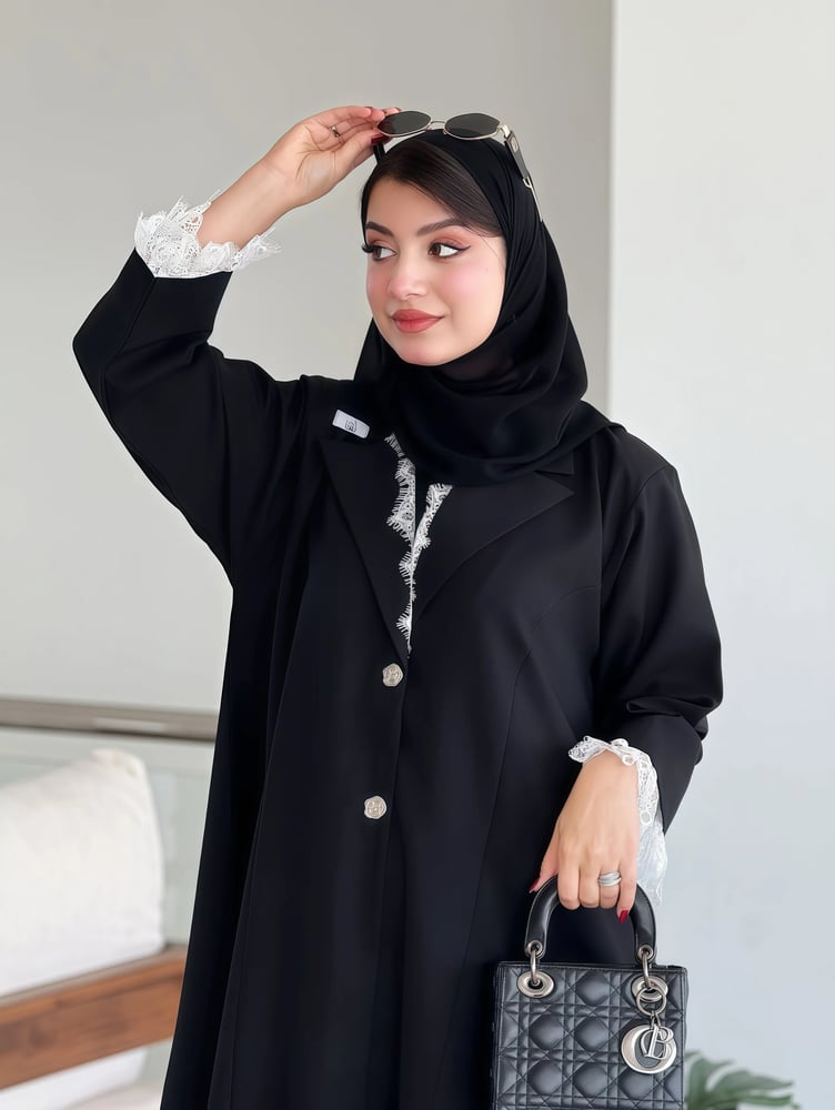 احدث العبايات السمراء