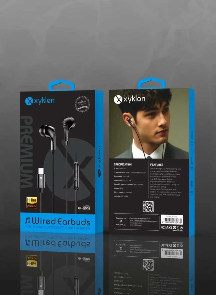 سماعات سلكية type c من xyklon بتقنية Hi-Res Audio – لولو وحلولو