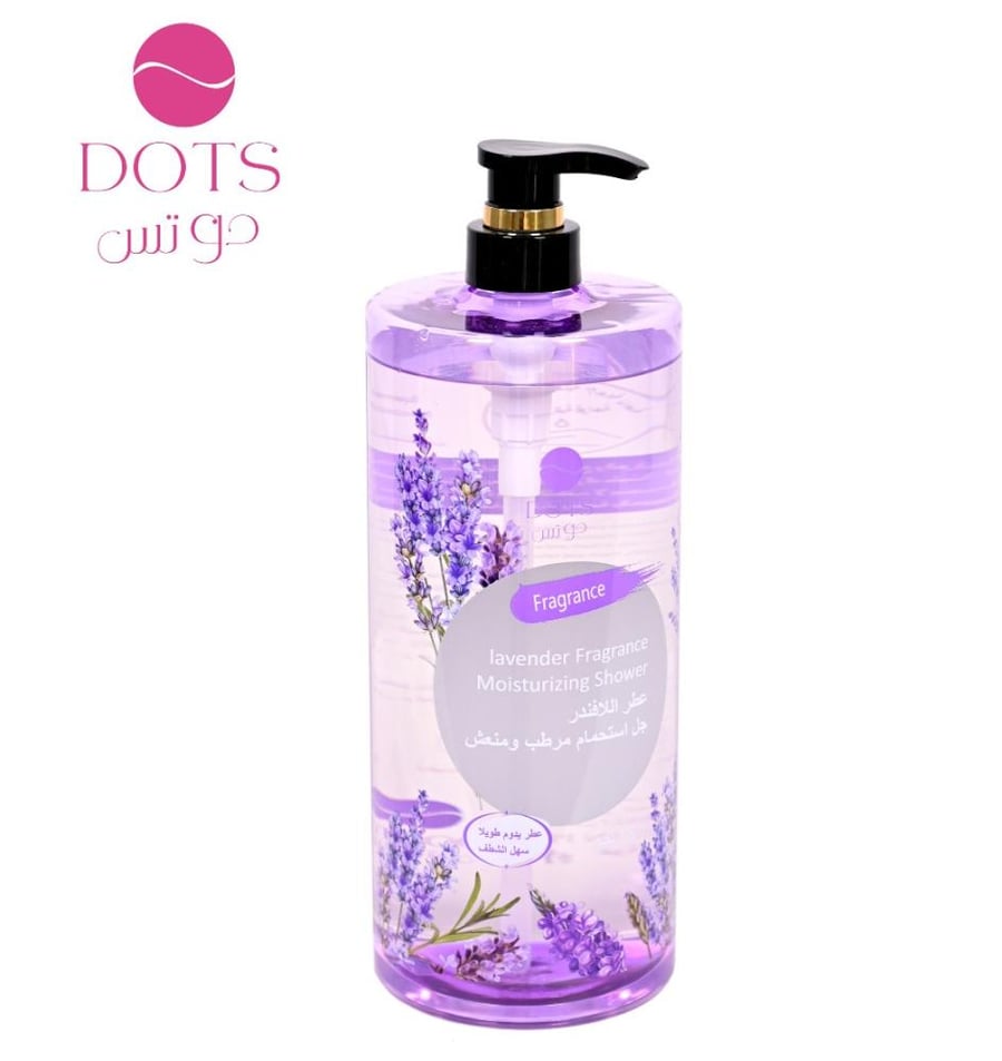 دوتس جل استحمام عطر الافندر المنعش 1500 مل