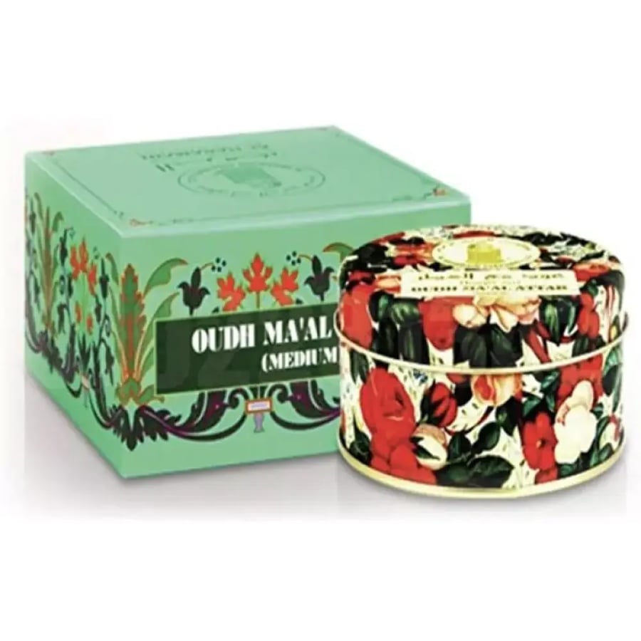 الحرمين بخور عود مع عطر الحجم وسط - 40 جرام