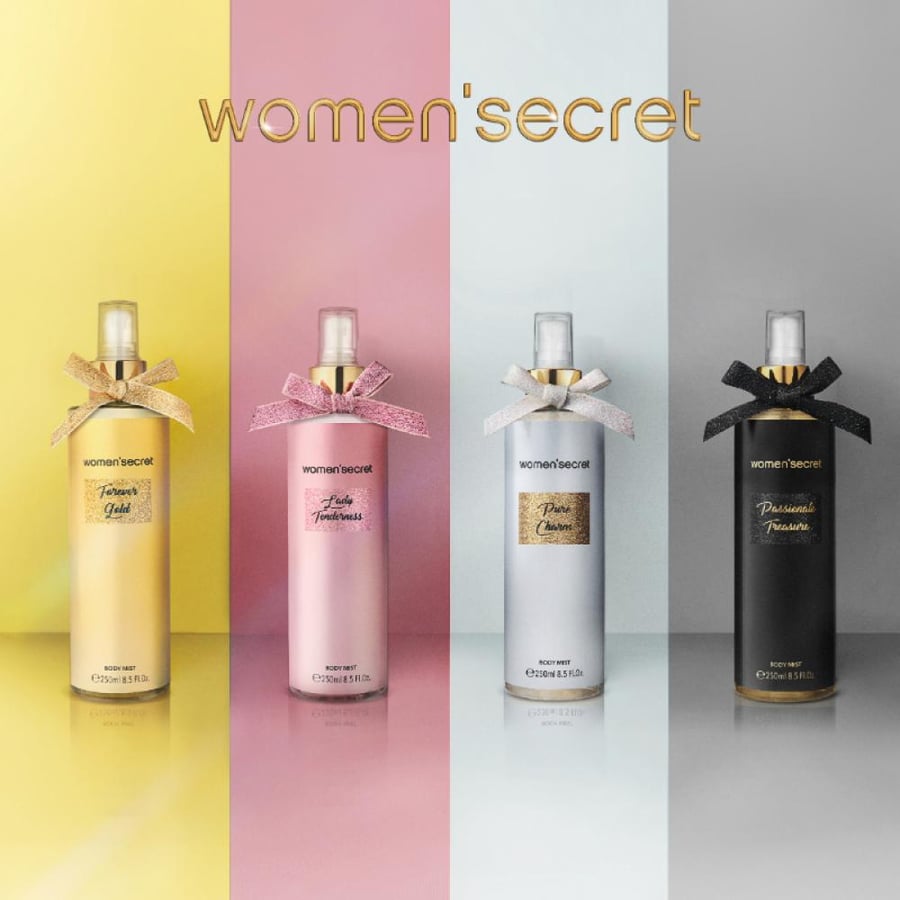 ومن سيكريت معطر للجسم فوريفر قولد – 250 مل