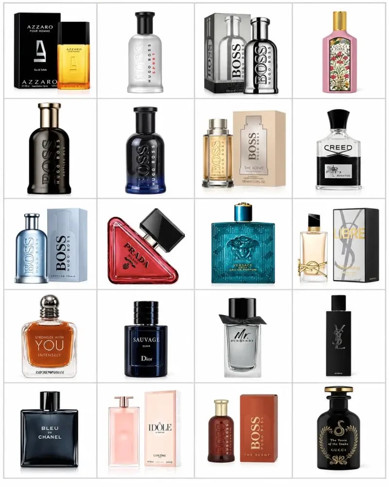 6عطور اختيار من ( المعروض )