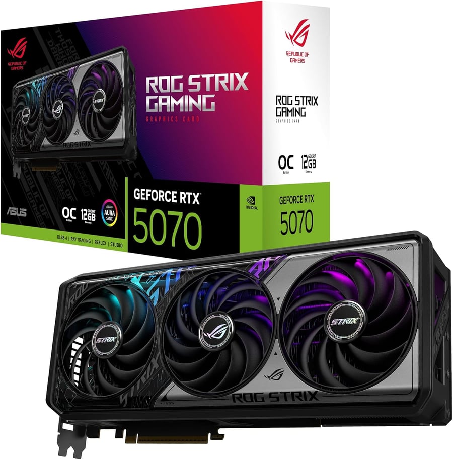 ASUS ROG Strix GeForce RTX™ 5070 OC Edition 12GB