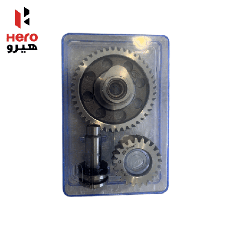 A set of gun gears