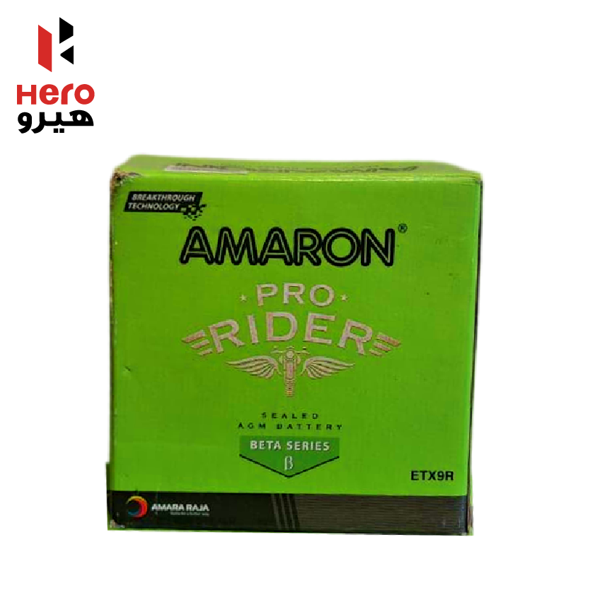 بطارية دباب ETX9R 12V | بطارية جافة لدراجات اباتشي و GN125