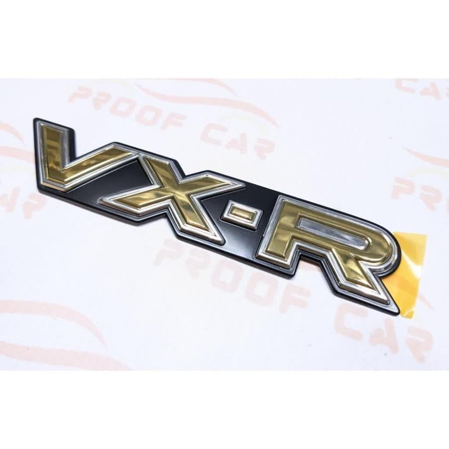 علامة VXR  فكسار لاندكروزر 90 - 97 ذهبي اصلي