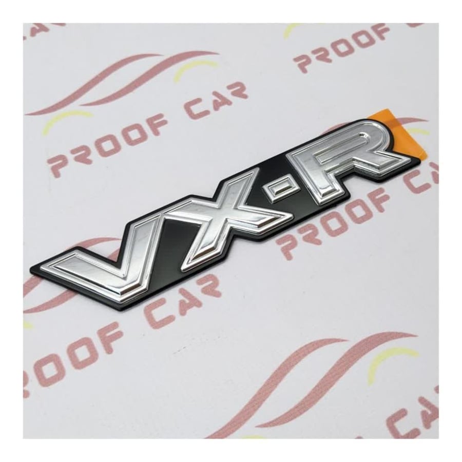 علامة في اكس ار VXR لاندكروزر 90 - 97 فضي كوبي