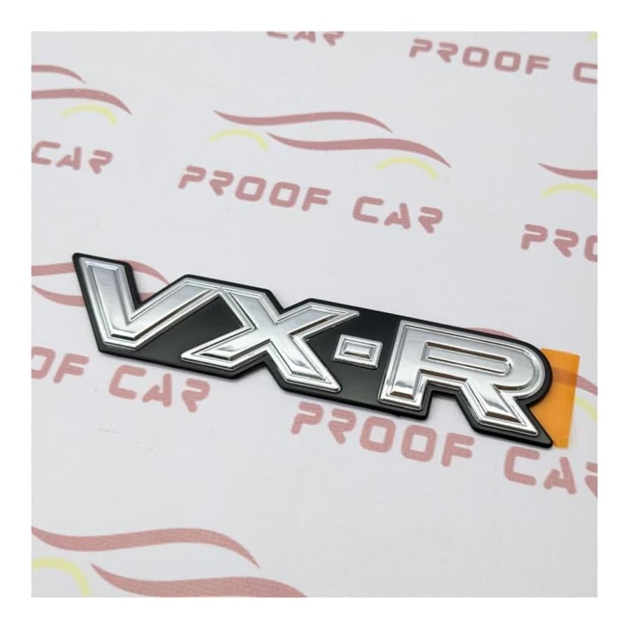 علامة في اكس ار VXR لاندكروزر 90 - 97 فضي كوبي