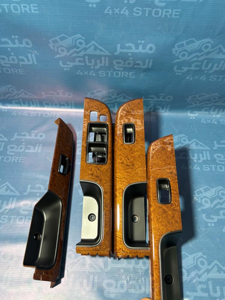 ديكور سوتش زجاج باترول 98-2004 4 باب خشبي فاتح