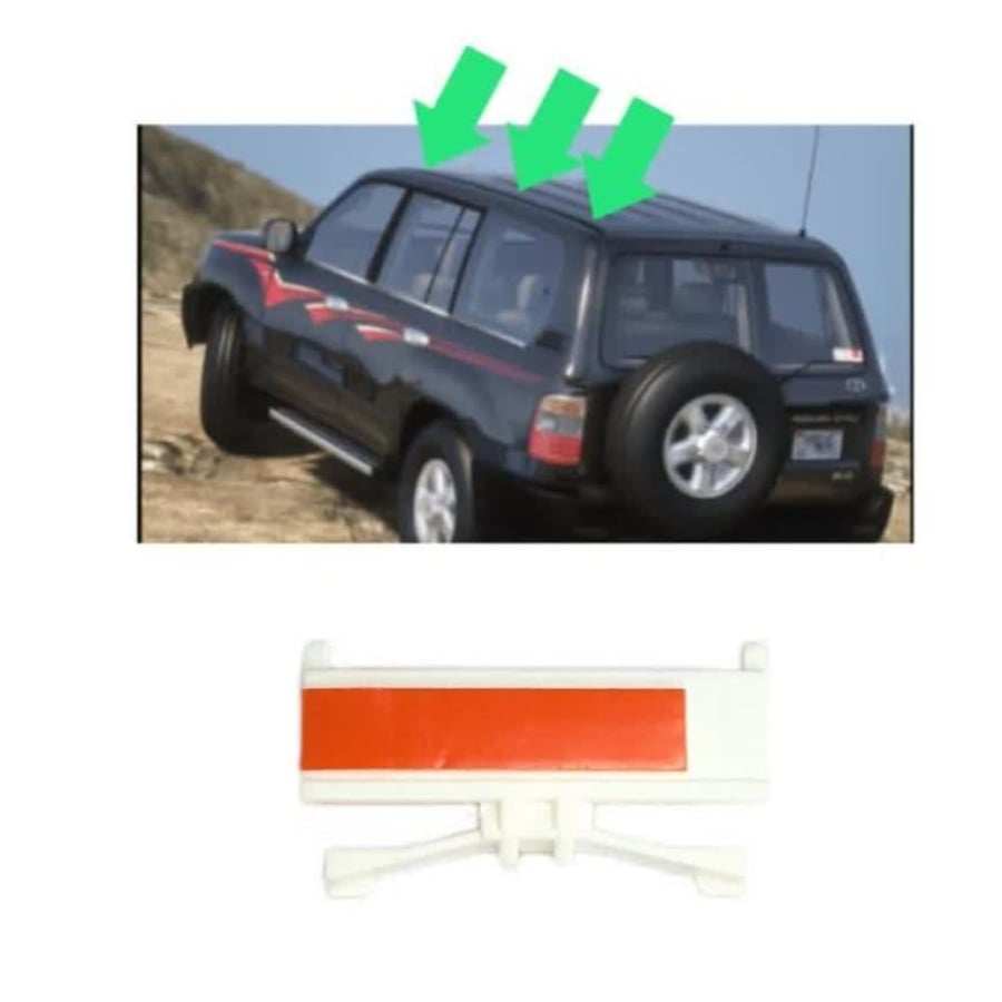كلبس مسطرة السقف لاندكروزر 98 - 2007 اصلي