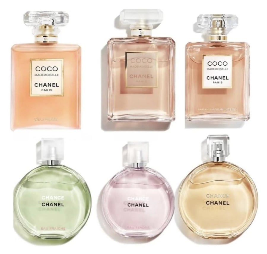 بكج 6 عطور شانيل