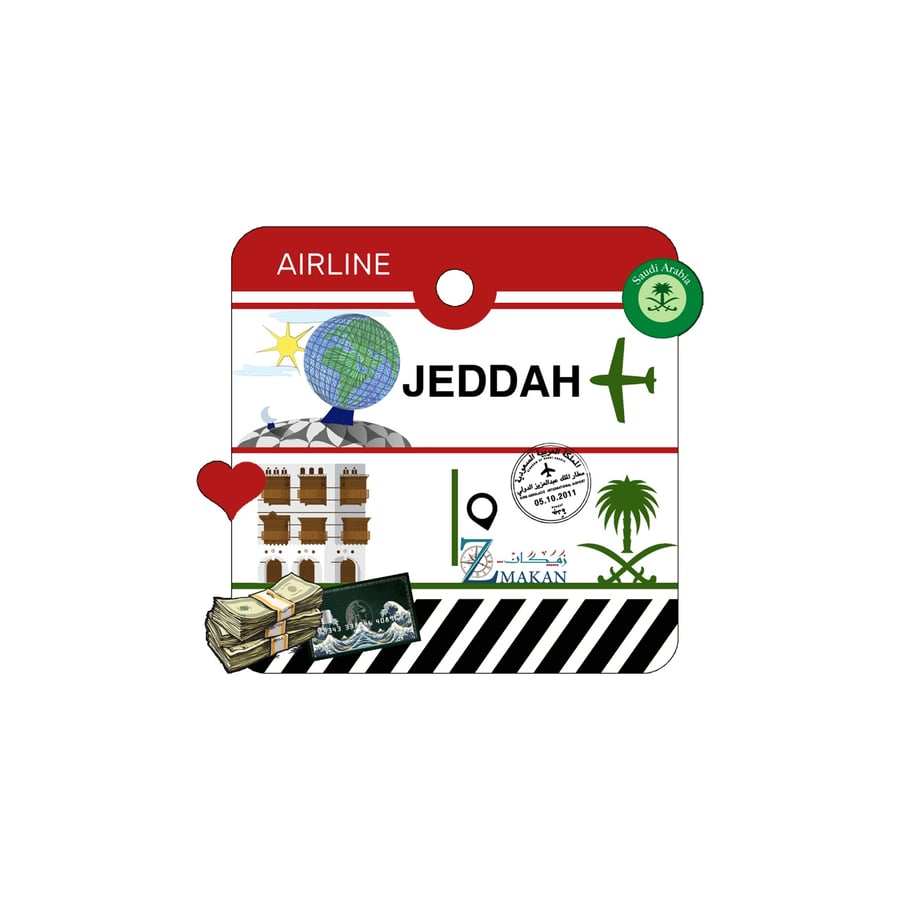 مغناطيس ثلاجة - ـ Jeddah