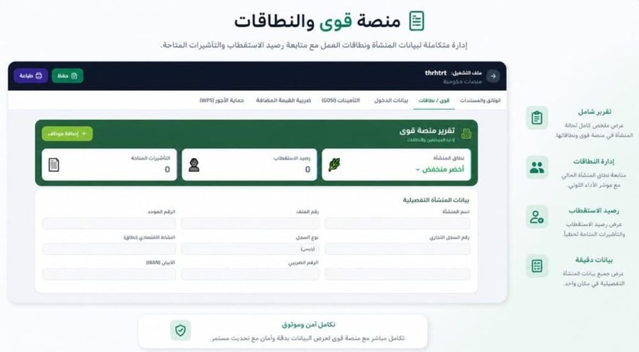 اشتراك 3 اشهر في منصة تيسير الذكية لادارة المنصات الحكومية