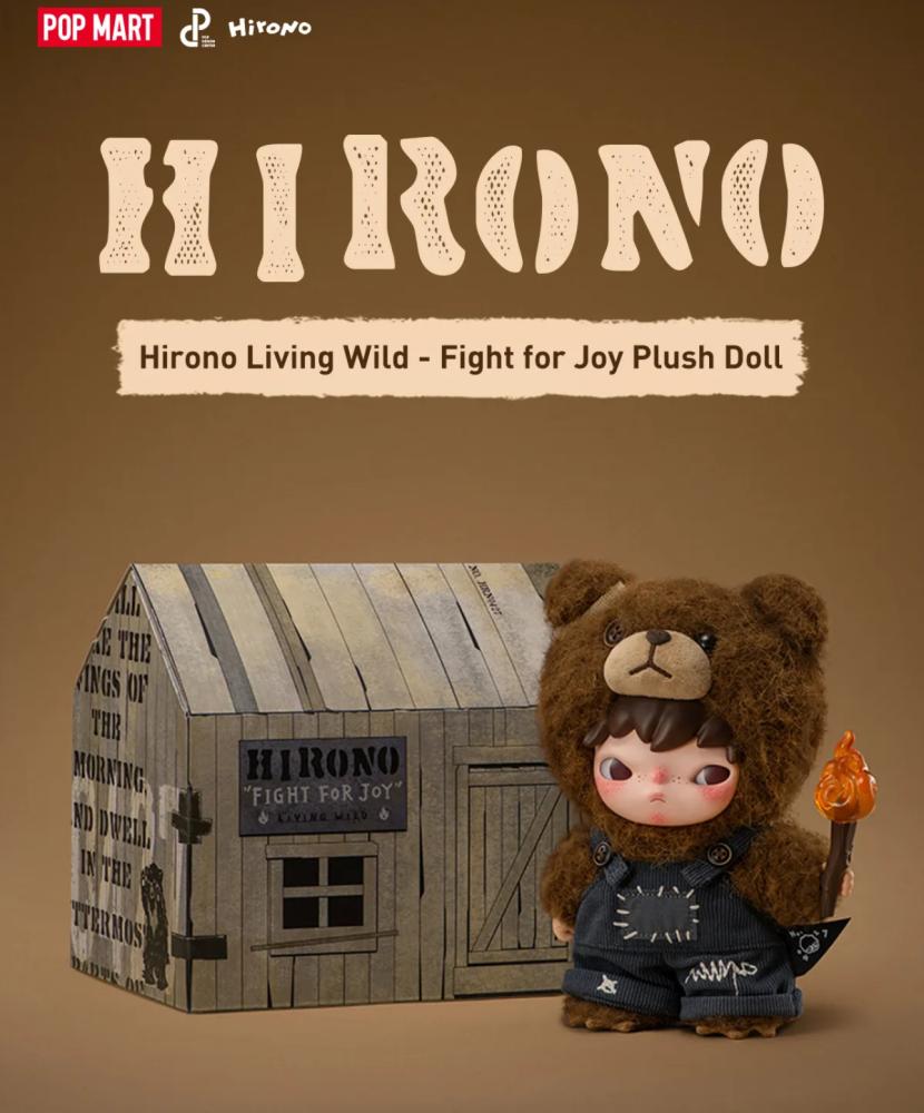 Hirono Living Wild-Fight for Joy Plush Doll