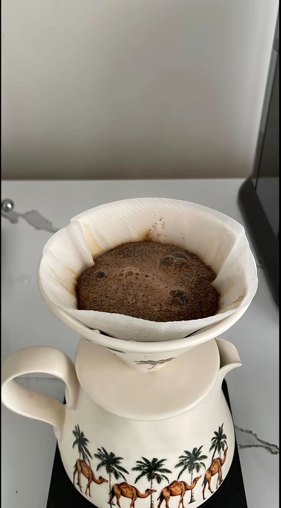 سيرفر وقمع قهوة