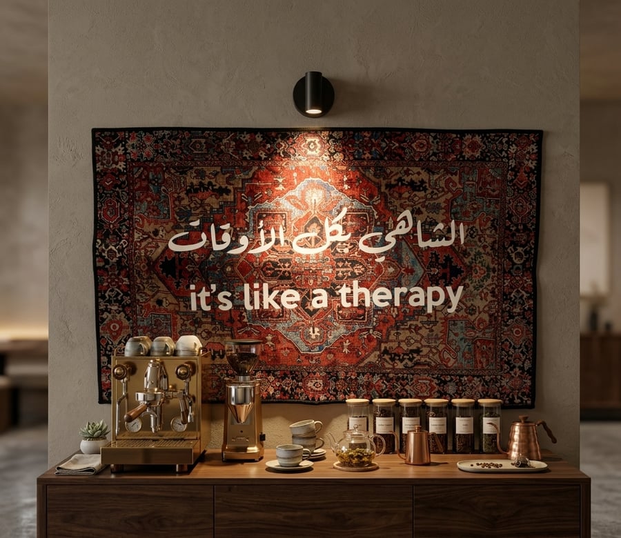 سجاد قهوة الشاهي بكل الأوقات-Rugs Coffee ☕️
