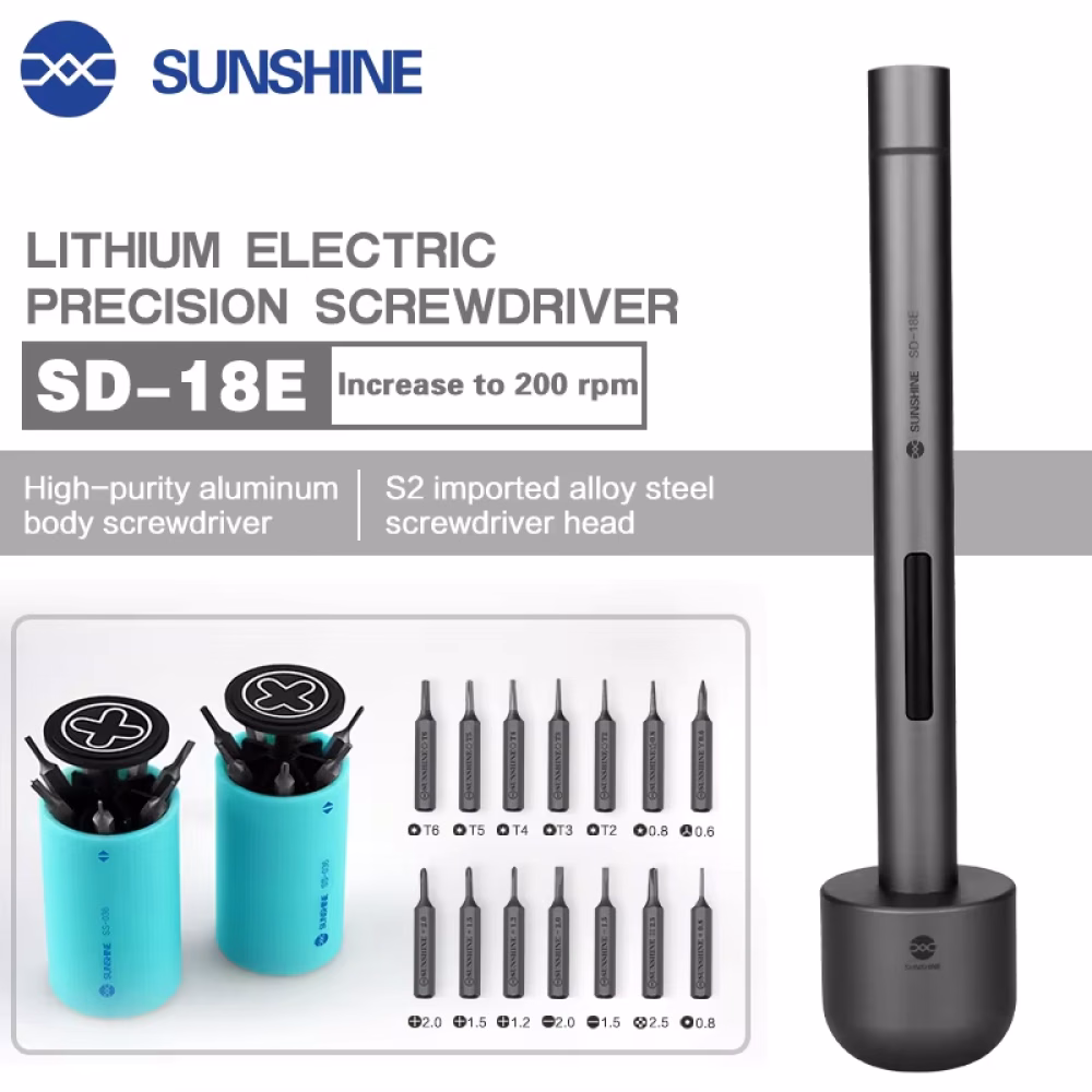 مفك براغي كهربائي SUNSHINE SD-18E