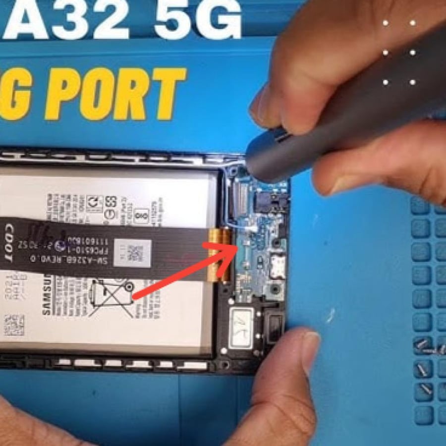 منفذ شاحن A32 5G