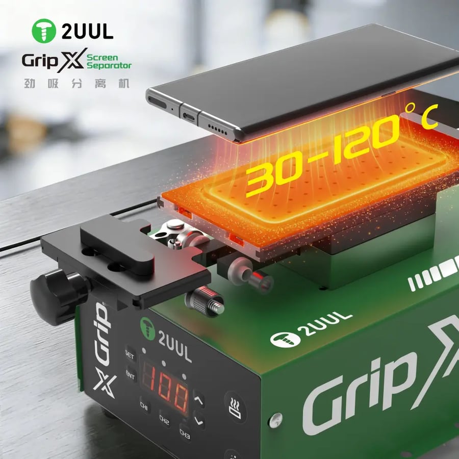 جهاز سخان وفصل شاشات الجوال 2UUL SP01 GRIP X
