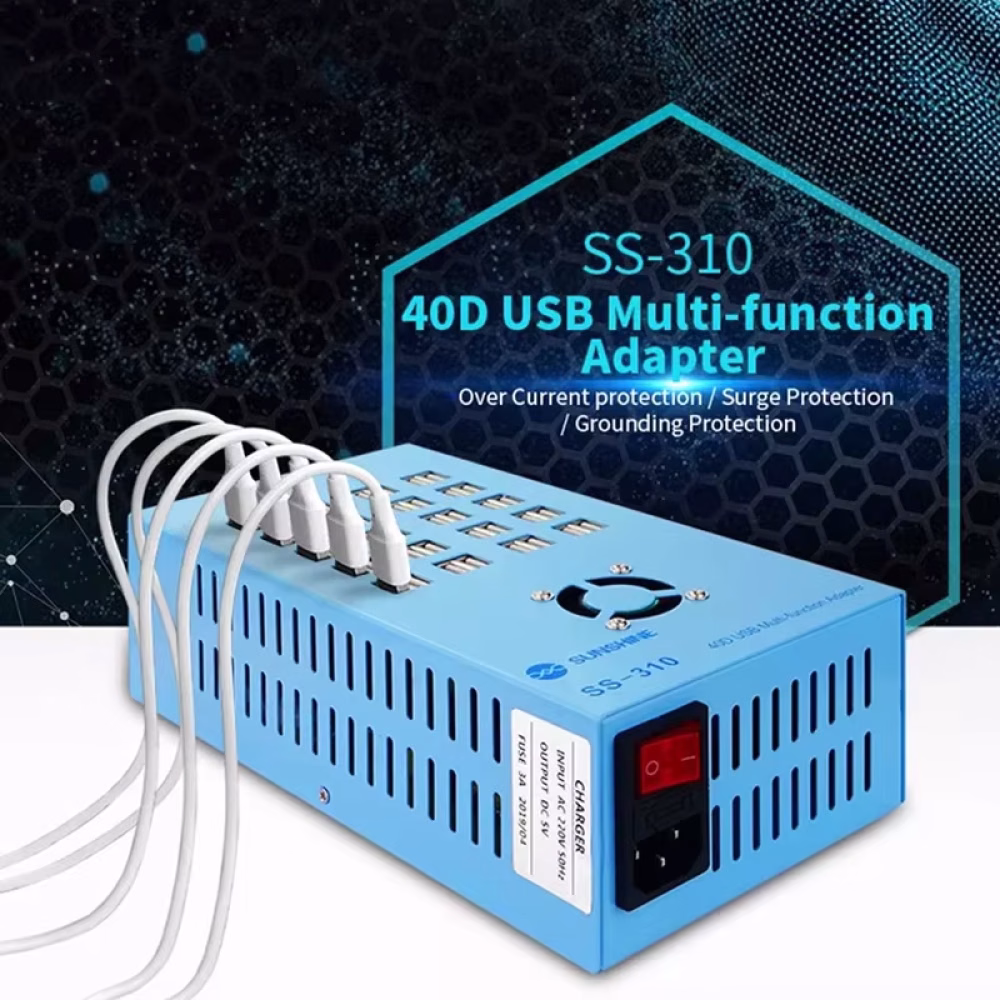 منصة شحن مع مروحة تبريد SUNSHINE SS-310 40D USB