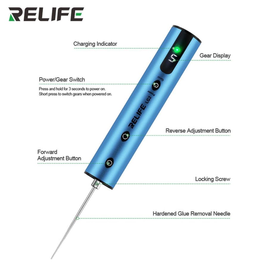 دريل ازالة الغراء RELIFE LG2