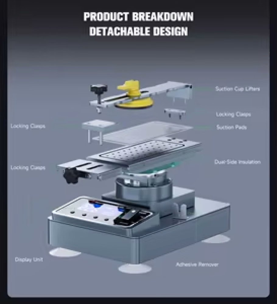 جهاز تسخين وفصل شاشات SEPARATOR ELITE ONE+