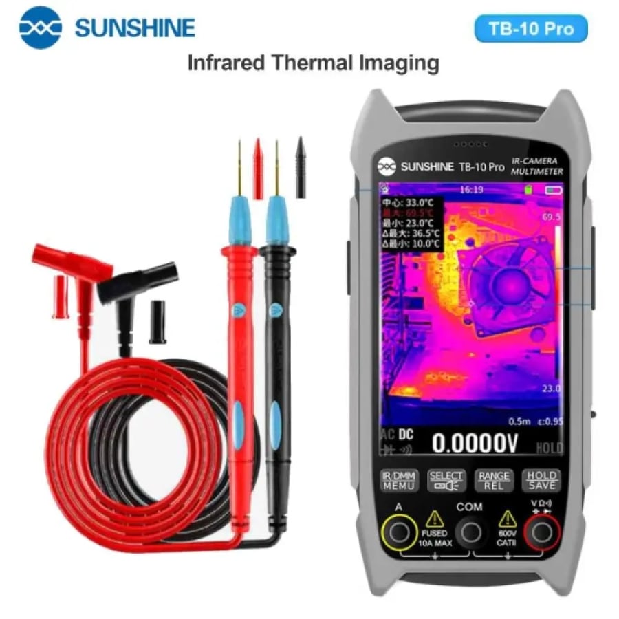 كاميرا حرارية مع ملتيميتر SUNSHINE TB-10 PRO