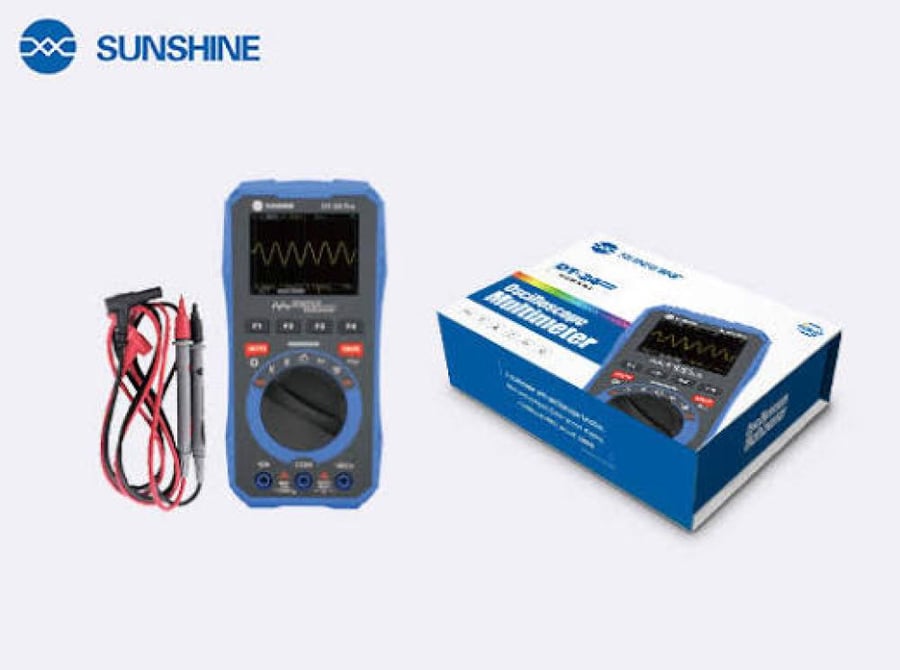ملتيميتر 2 في 1 اشاره ورقمي SUNSHINE DT - 24 PRO