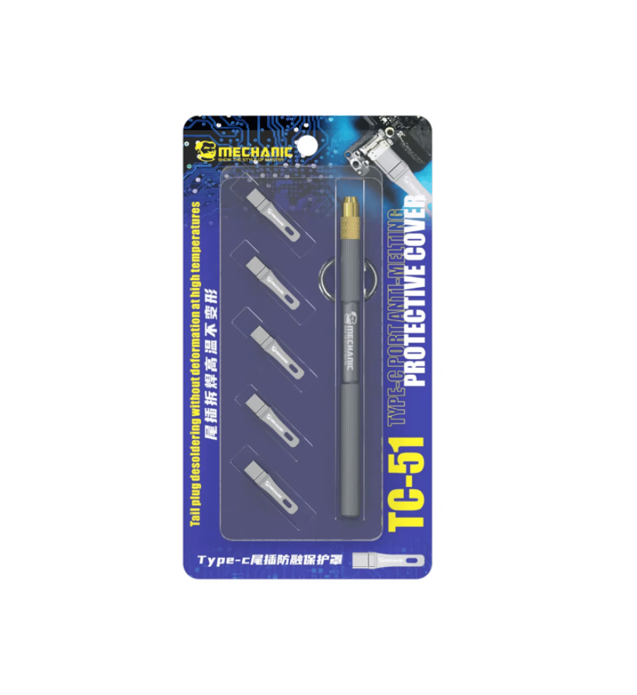 غطاء الحماية المقاوم للذوبان لمنفذ  MECHANIC TC-51 Type-C