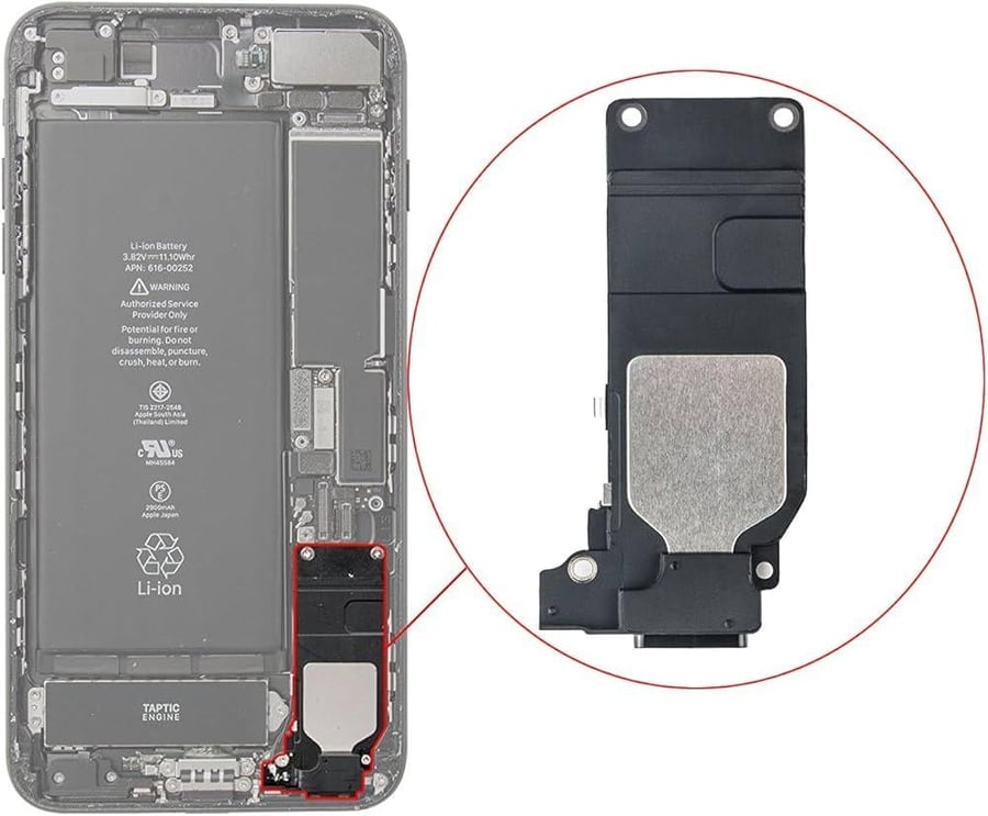 iPhone 8 Plus speaker and ringtone