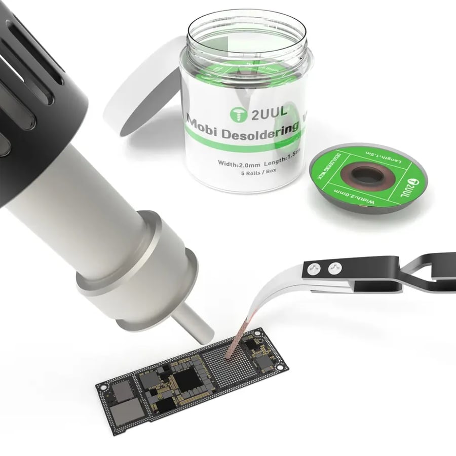 مجموعة بكرات شيلد 5 في 1 2UUL DW01 2.00MM