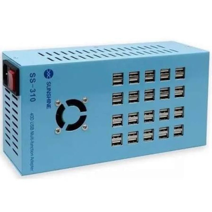 منصة شحن مع مروحة تبريد SUNSHINE SS-310 40D USB