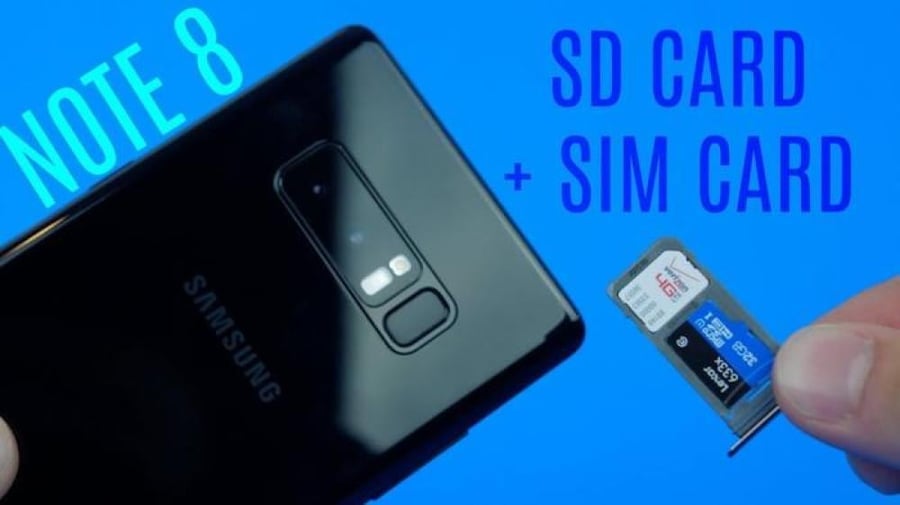 House of Note 8 SIM card