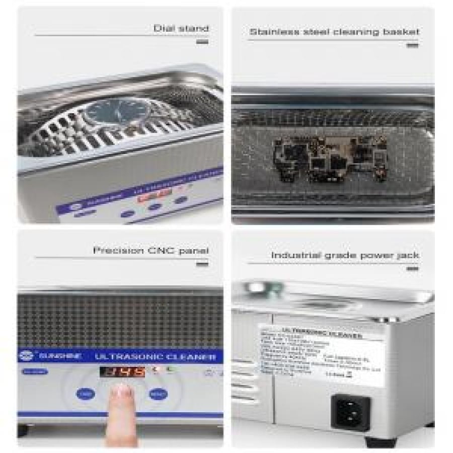 منظف بالموجات فوق الصوتية SUNSHINE SS-6508T