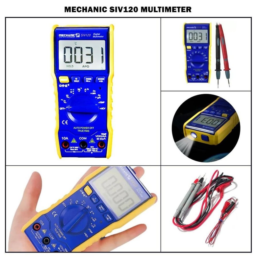 ملتيميتر MECHANIC S-120