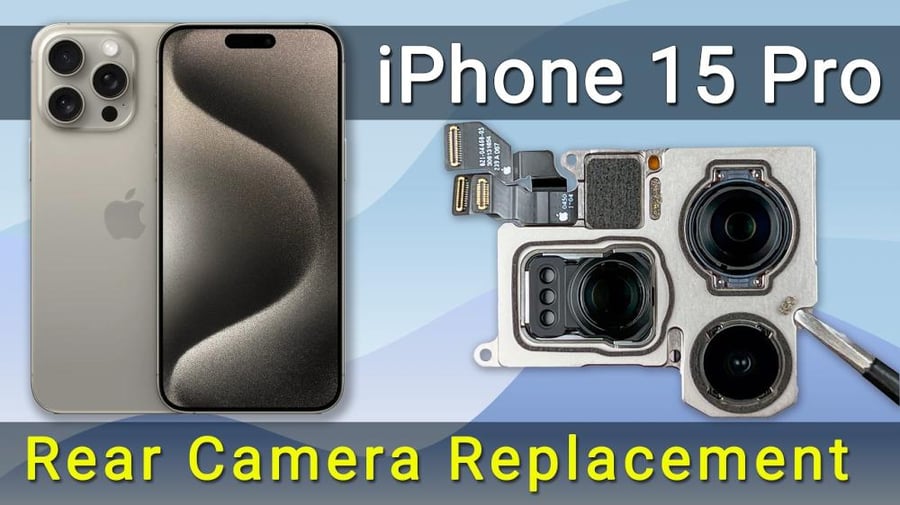 iPhone 15 Pro rear camera