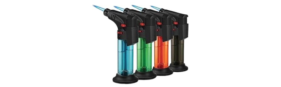 Colored charcoal lighter for trips, 5 refillable charcoal pieces