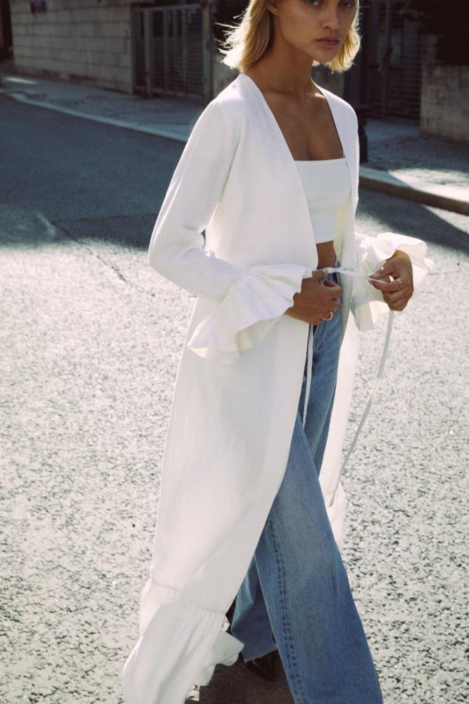 Original White Cardigan