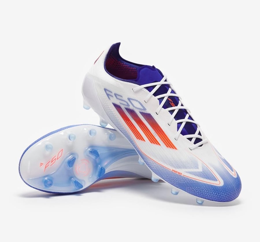 Adidas F50 white AG shoe