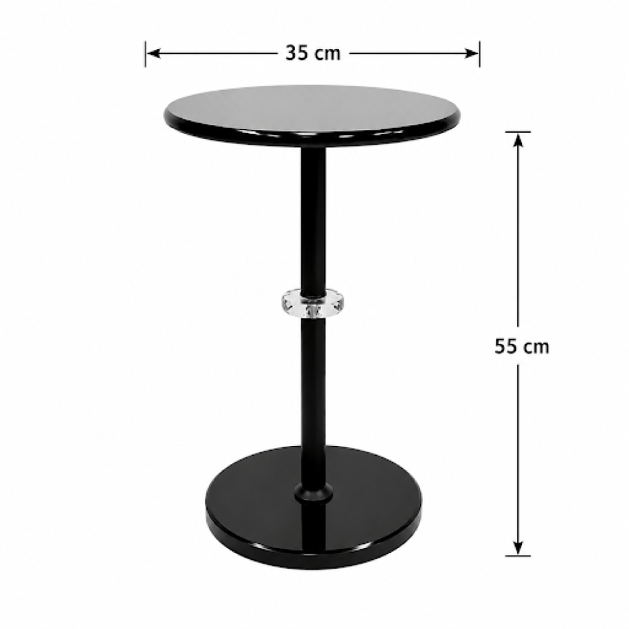 طاولة خدمة مفرد OG-04 BLACK