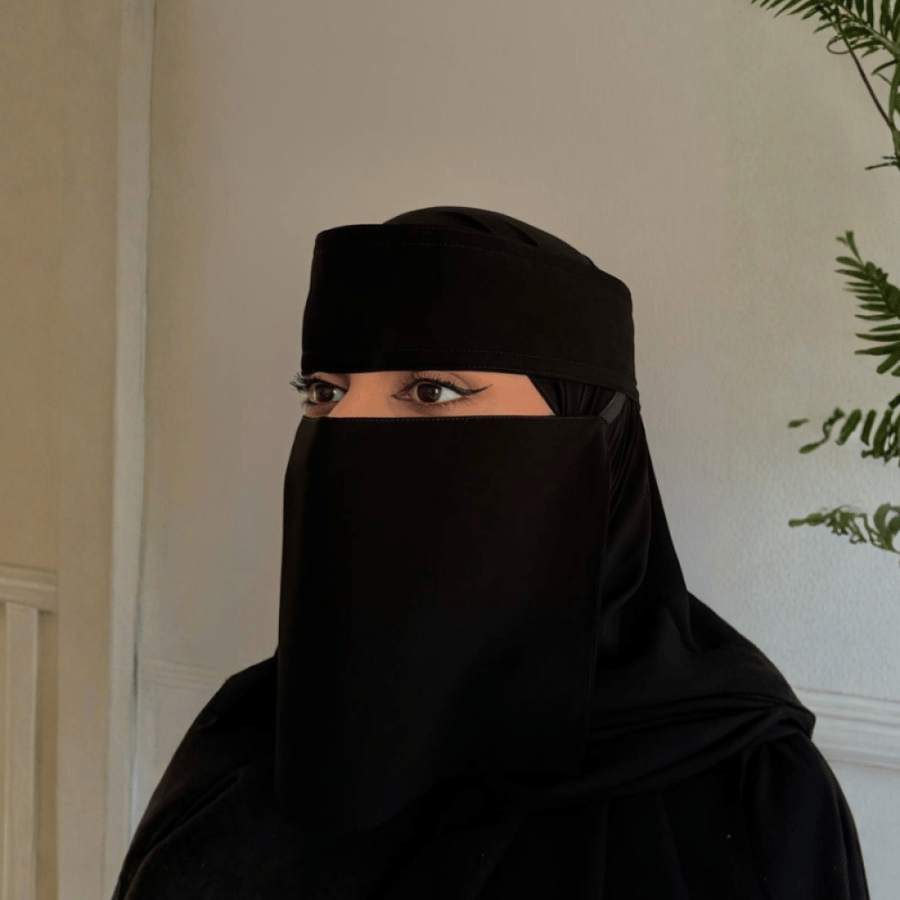 نقاب قصير مقاس (7in) مايل