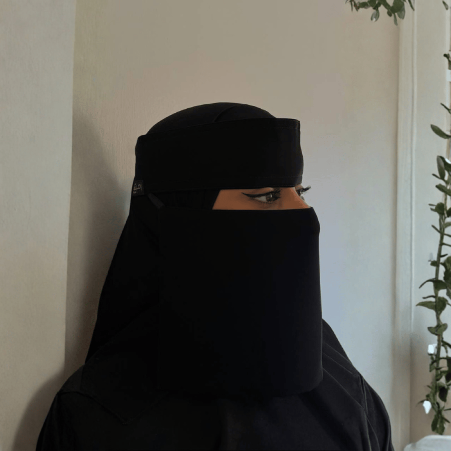 نقاب قصير مقاس (7in) مايل