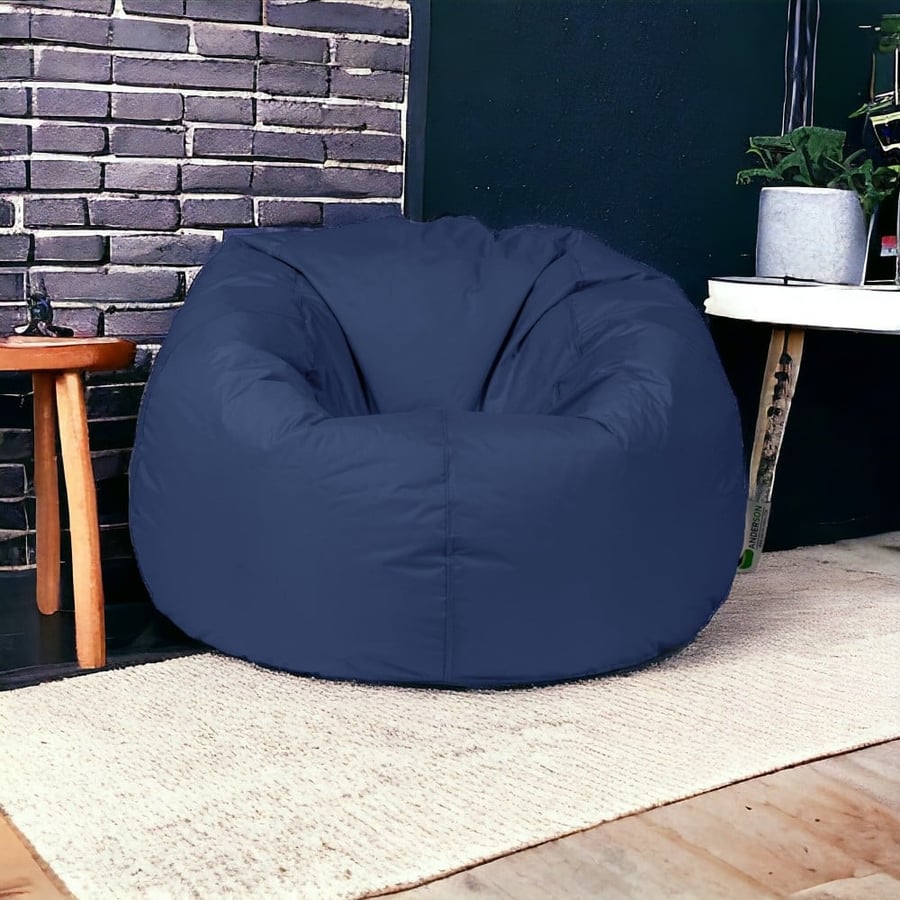 بين باج أندي لون كحلي مقاوم للماء كبير الحجم Bean Bag Saudi Arabia