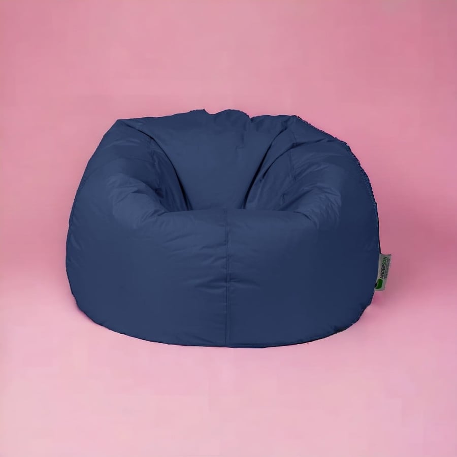 بين باج أندي لون كحلي مقاوم للماء كبير الحجم Bean Bag Saudi Arabia