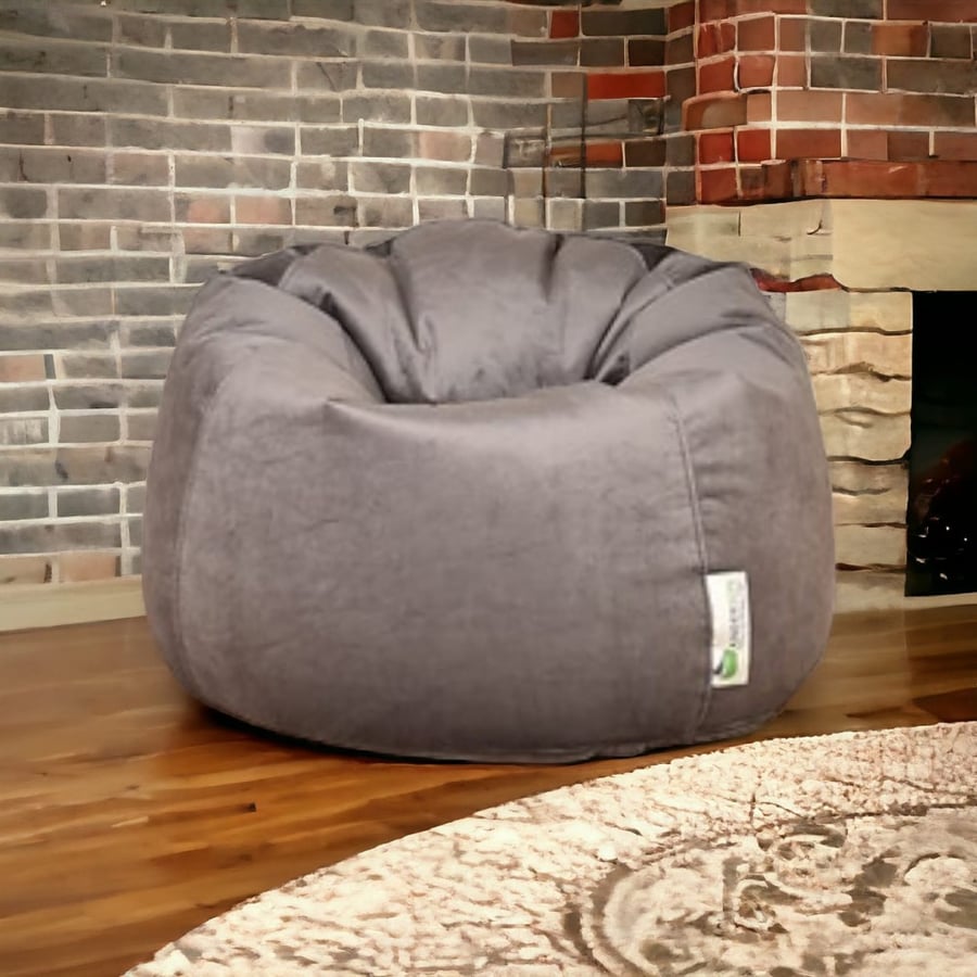 اندرسون بين باج مخمل متوسط الحجم رمادي Bean Bags Saudi Arabia