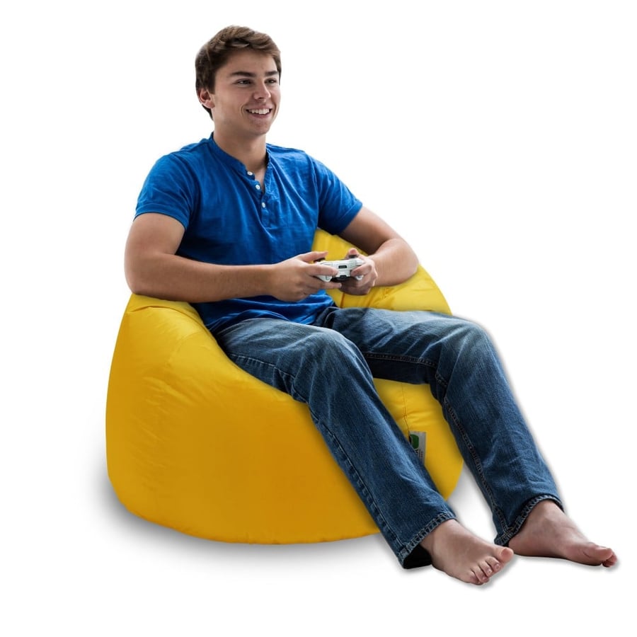 بين باج أندرسون لون اصفر مقاوم للماء Bean Bags Saudi Arabia