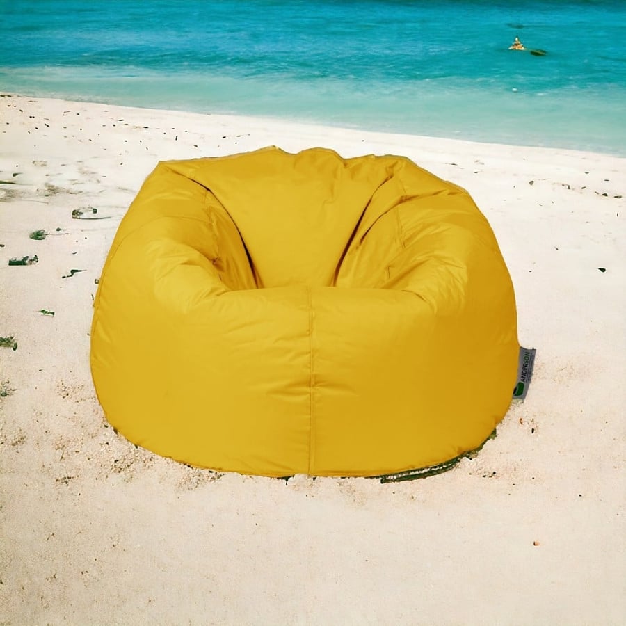 بين باج أندي لون أصفر مقاوم للماء Bean Bag KSA بين باج السعوديه