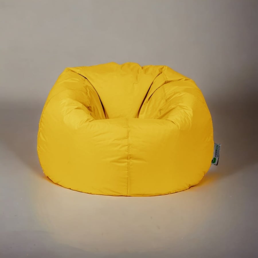 بين باج أندي لون أصفر مقاوم للماء Bean Bag KSA بين باج السعوديه