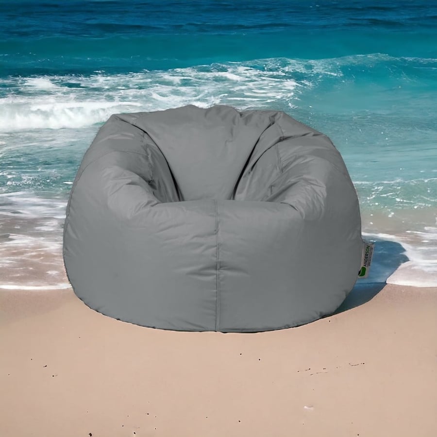 بين باج أندي لون رمادي مقاوم للماء كبير الحجم Bean Bag Saudi Arabia