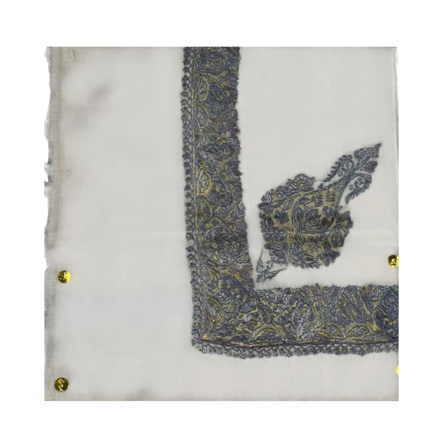 شال سوبر باشمينا -مقاس 58 - نقش 48